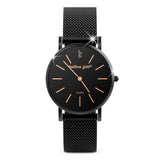 Bullion Gold Bullion Gold Timeless Dream Watch - Black and Rose Gold