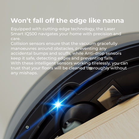 MyGenie Laser Sonic AI Robotic Vacuum and Mop