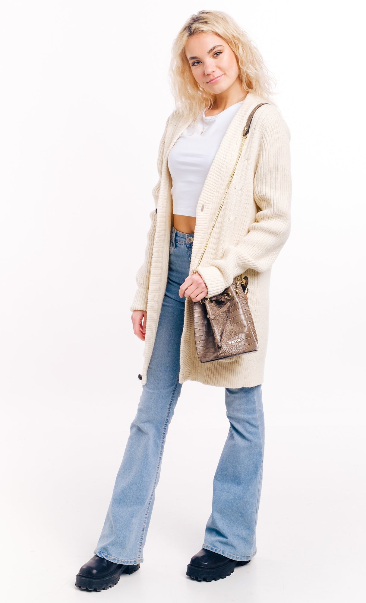 Bosccolo Bucket Bag - Taupe