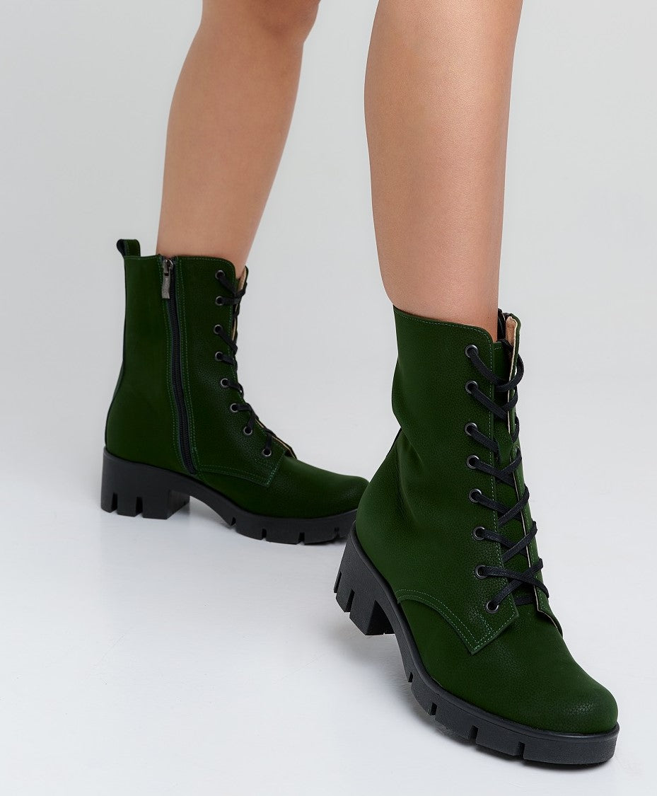 Bosccolo Womens Boots - Green