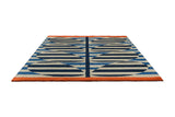 Orla Kiely Stripy Stem Azure 464308 Outdoor Rug