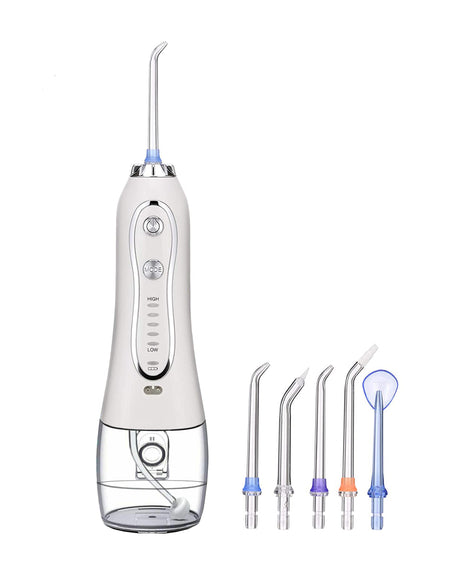 TODO Rechargeable Water Dental Jet Pick Flosser 5 Mode 110 PSI 2000mAh 3.7V Travel Oral Irrigator