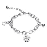 Bullion Gold Mixed Charm Bracelet