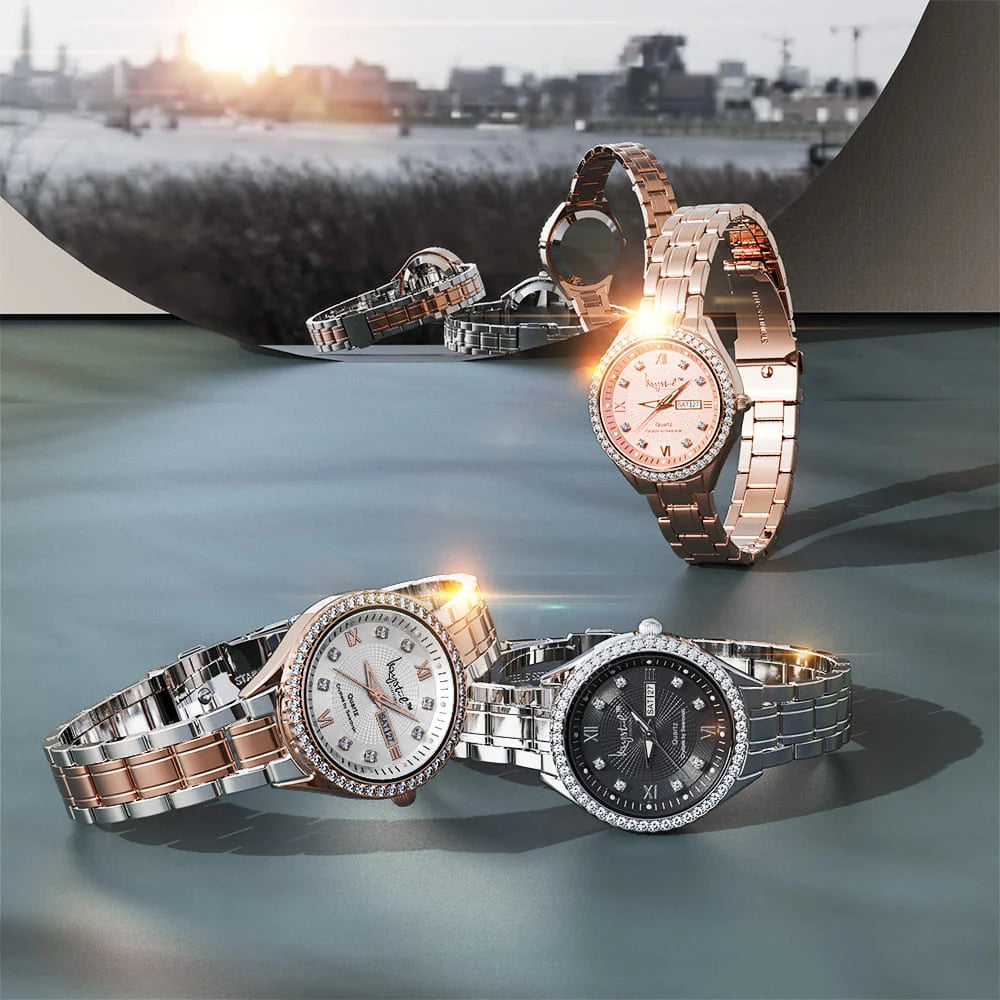 Krystal Couture Lustrous Watch Embellished with SWAROVSKI® Crystals