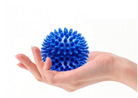 Pvc Hedgehog Fitness Ball Sports Recovery Massage Back Arm Legs Feet Blue