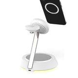 iQuick Twig 2 Multi Functions Wireless Charger with LED Ambient Light - White