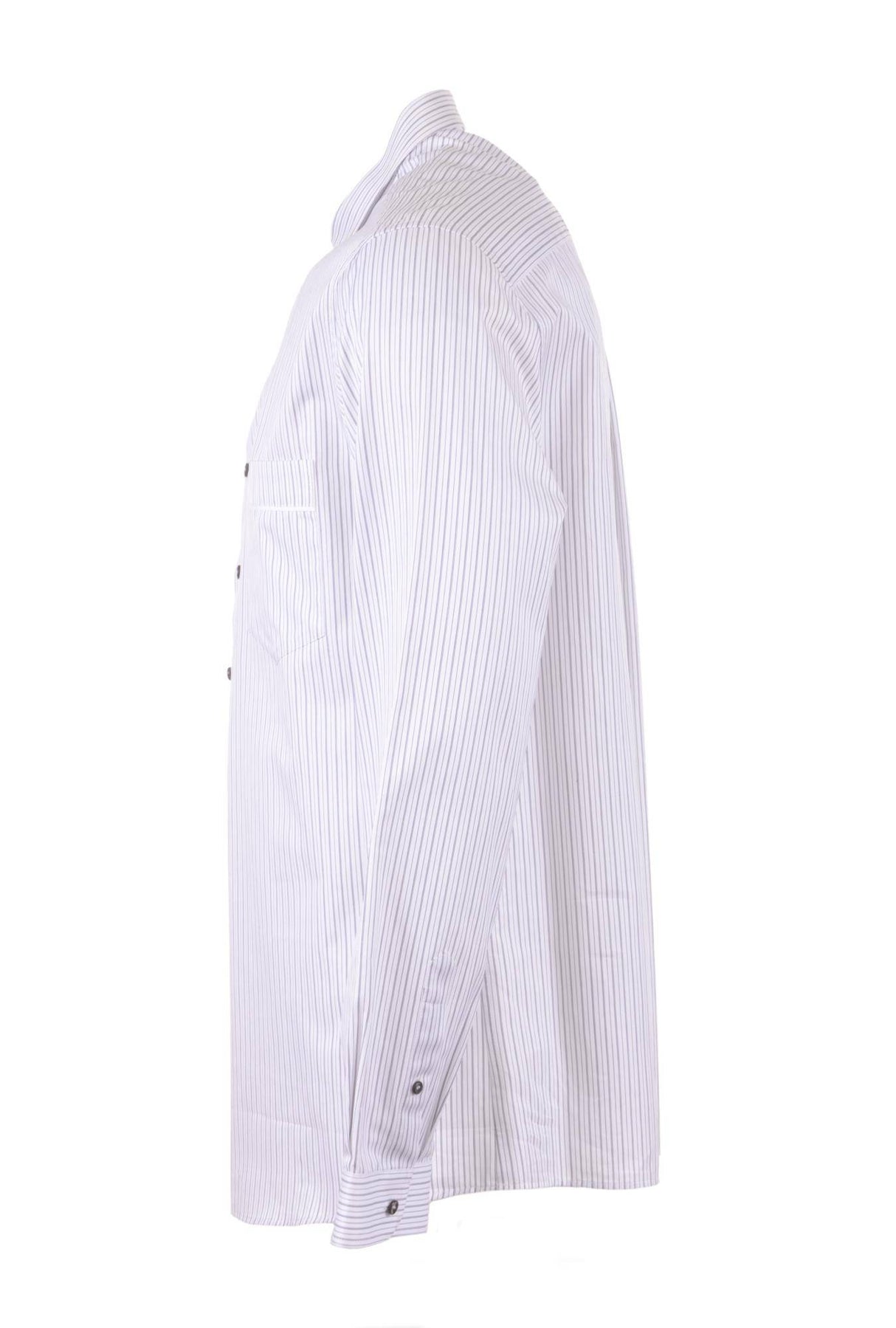 Dolce & Gabbana Men Exclusive Long Sleeve Stripes Shirt