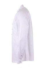 Dolce & Gabbana Men Exclusive Long Sleeve Stripes Shirt