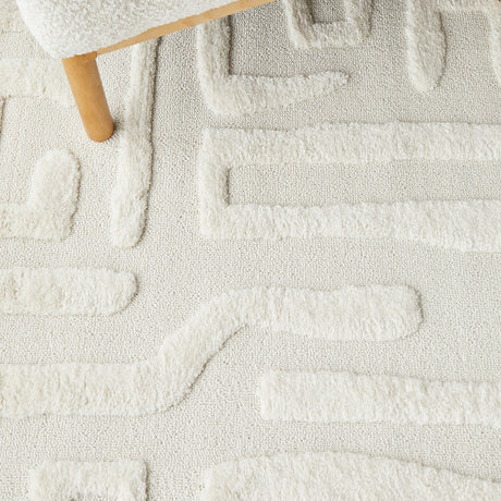 Serenade Arlo White Rug