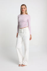 Madison The Label Lucca Top - Lilac