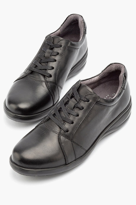 Klouds Boston Black Leather