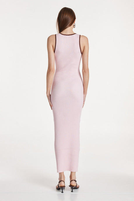 Madison The Label Natalia Knit Dress - Pink