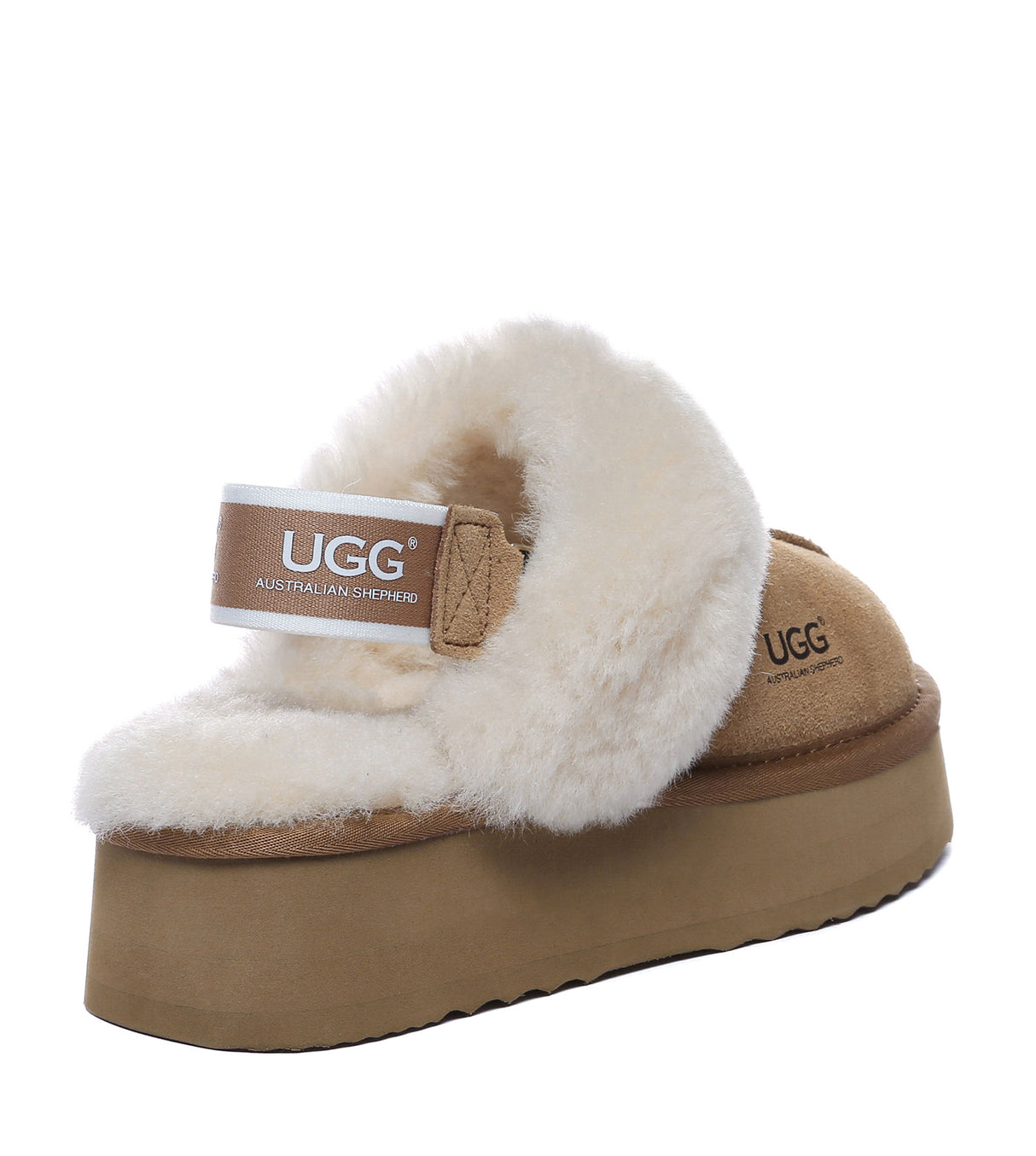 Australian Shepherd UGG Musa platform - Chestnut