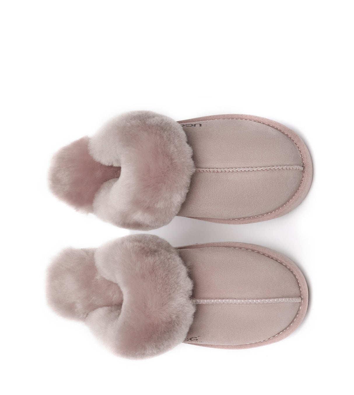 Australian Shepherd UGG Muffin Slipper Special - Dawn Pink
