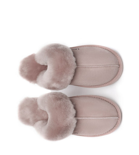 Australian Shepherd UGG Muffin Slipper Special - Dawn Pink