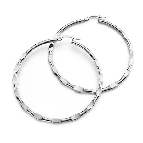 Boxed Aurelle Bangle and Hoops Set Embellished with SWAROVSKI® Crystals