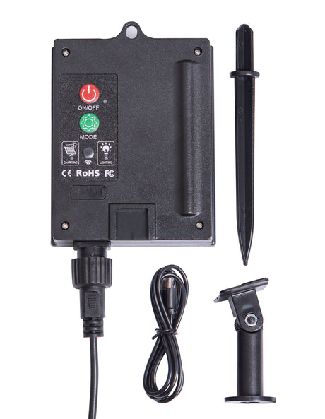 LumiFx 20 Bulb Solar Outdoor Festoon Lights