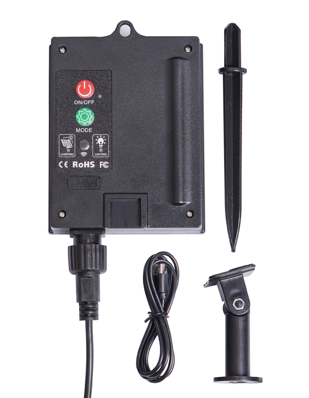 LumiFx 10 Bulb Solar Outdoor Festoon Lights