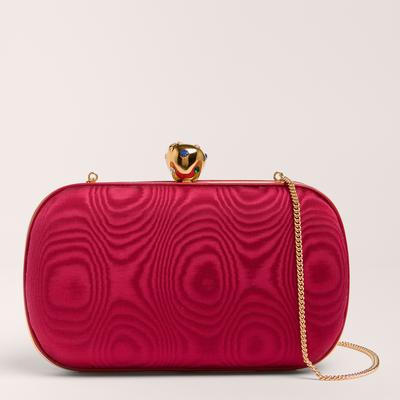Gucci Broadway Satin Shoulder Bag - Cherry Red