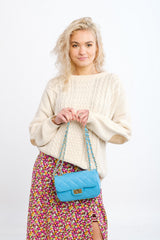 Bosccolo Shoulder Bag - Turquoise