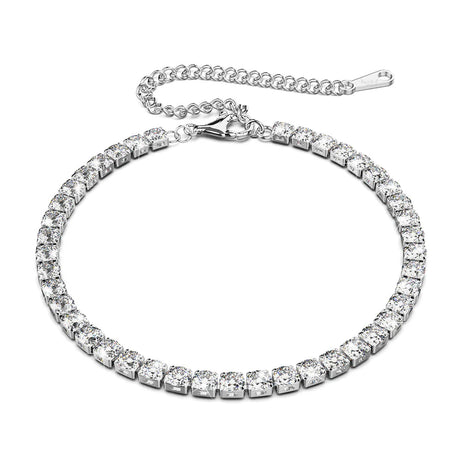 Krystal Couture Arena Crystal Tennis Bracelet Embellished with SWAROVSKI Crystals