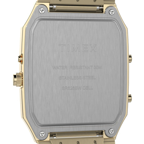 Timex Q Timex® 1982 Ana-Digi Reissue 33Mm Stainless Steel Bracelet Watch