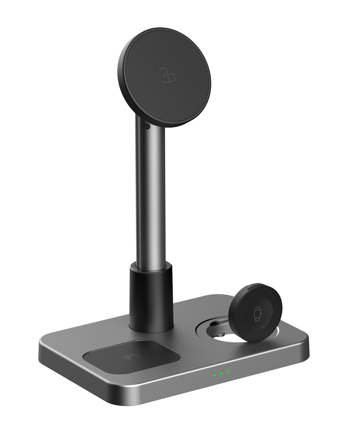 TODO 3 in 1 Wireless Phone Charger 15W Fast Charge Earphone Watch Magnetic Charge Telescopic Stand