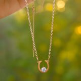 Bullion Gold Love In Motion Necklace