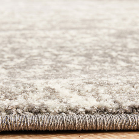 Evoke 256 Grey Round Rug