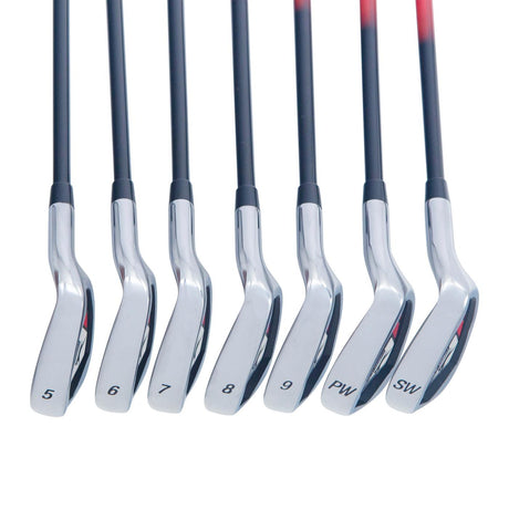 Slazenger Ikon Golf Irons Club Junior Red