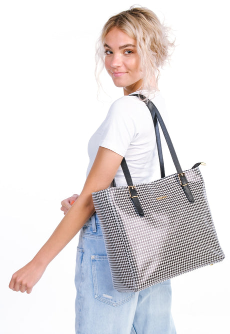 Bosccolo Shopper - Black /White