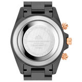 Christophe Duchamp Grand Mont Ceramic - Black Dial & 316L Stainless Steel Strap