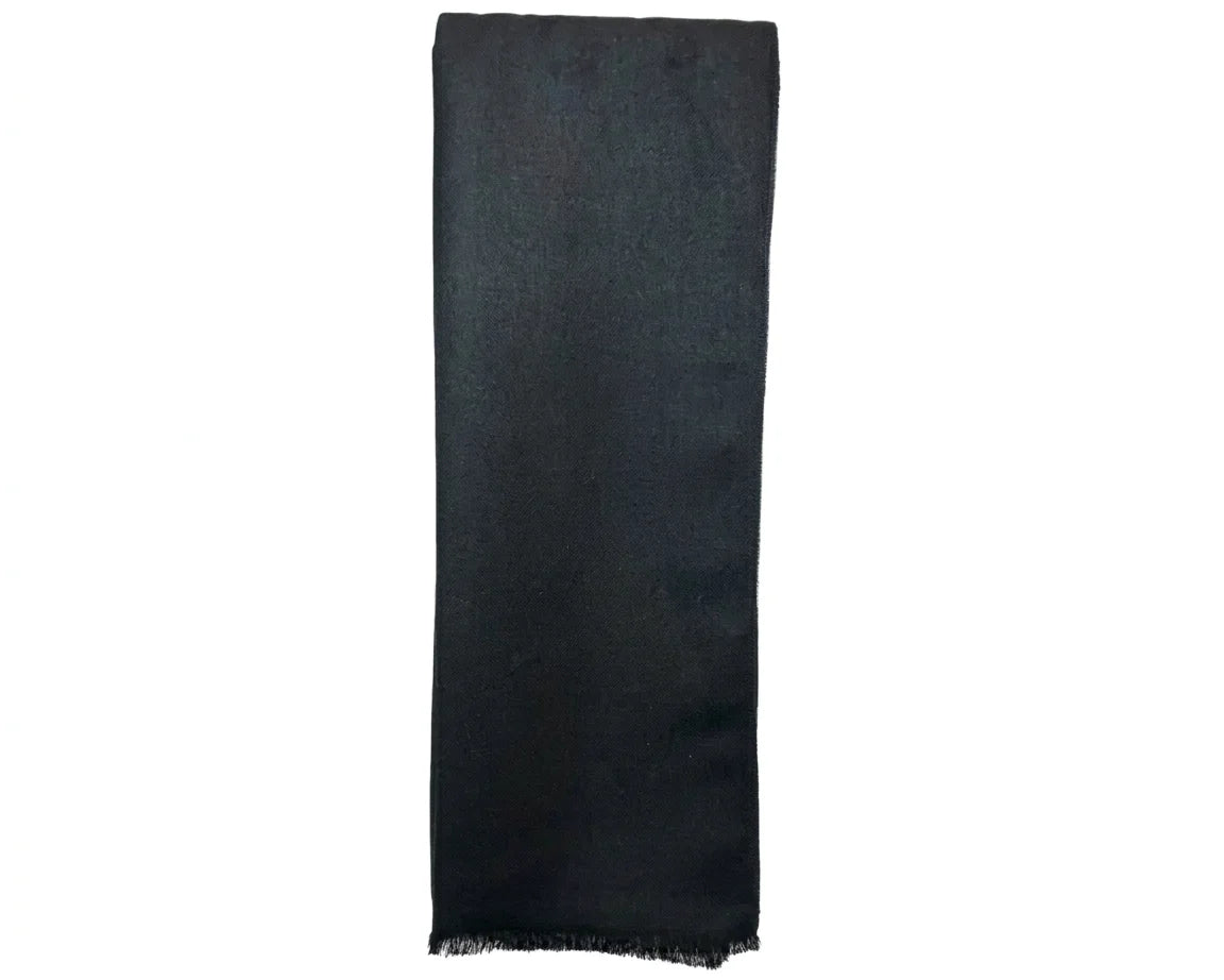 Cherry Red Marle Scarf - Black