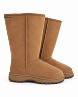 Australian Leather Ugg Classic Long Rubber Sole - Chestnut - AU13