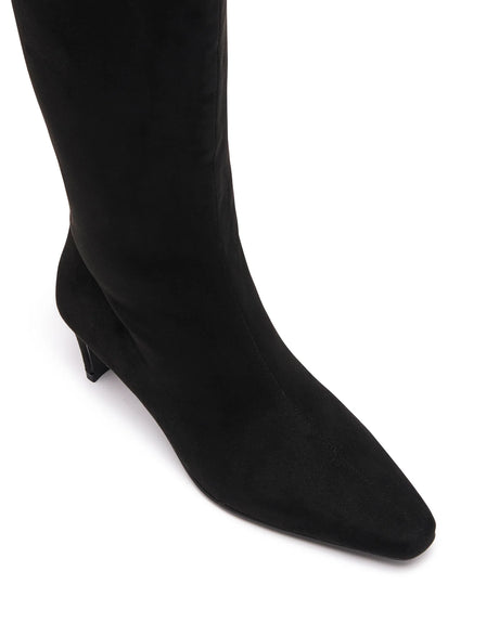 Therapy Rhome Black Microsuede