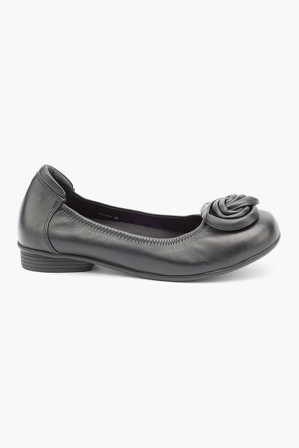 Klouds Phoebe Black Leather