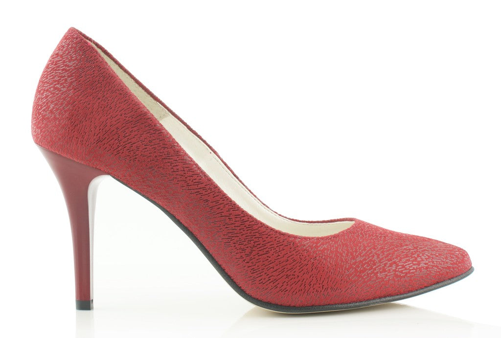 Bosccolo Womens Spike Heels Elite 2169 - Maroon