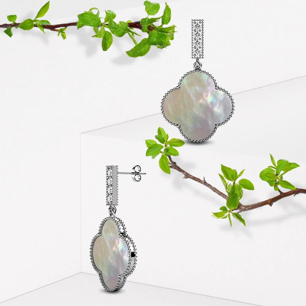 Krystal Couture Milkyway Drop Earrings Embellished with SWAROVSKI Crystals