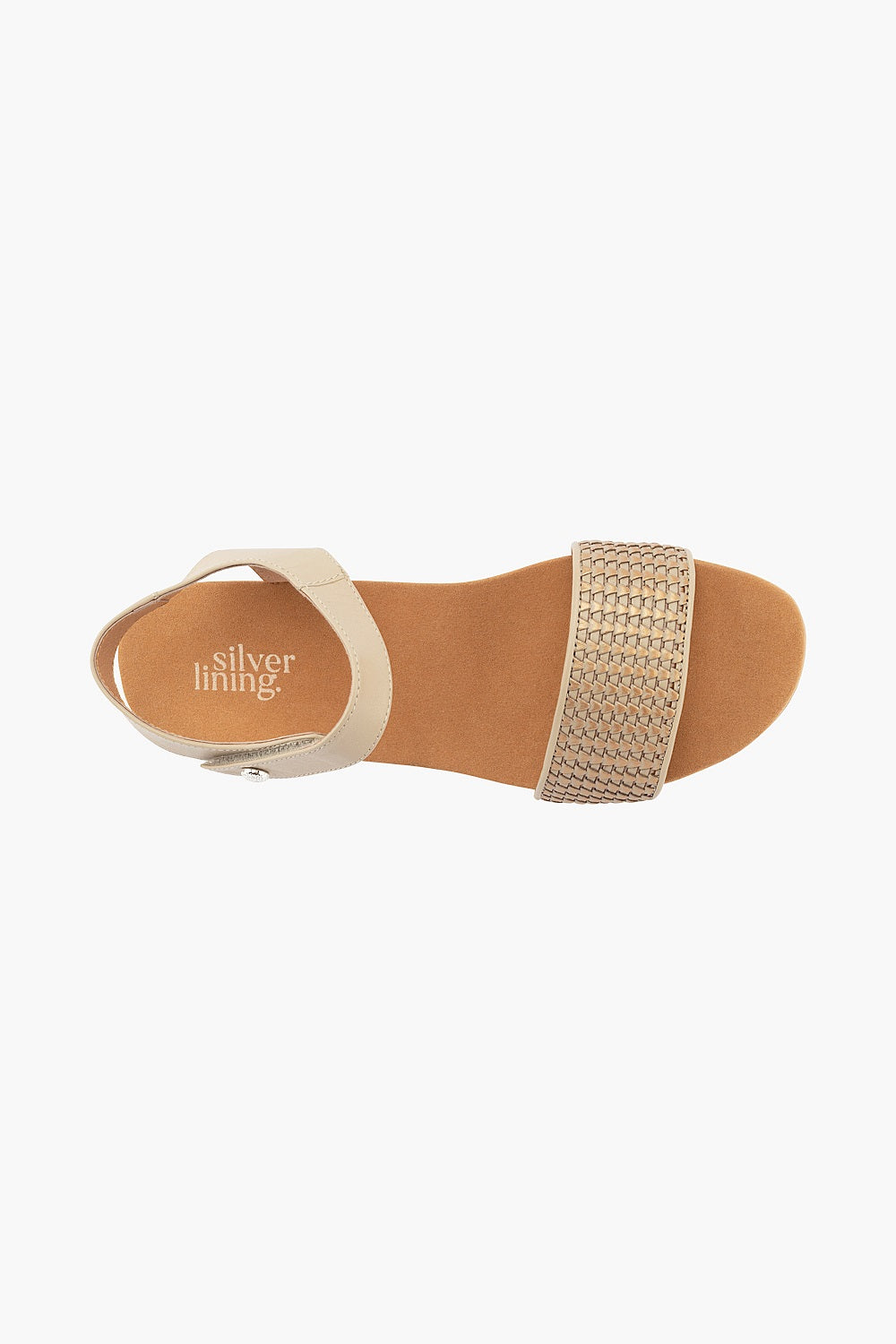 Silver Lining Dominica Weave Latte