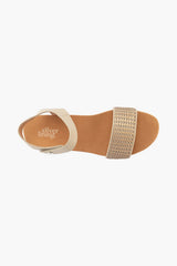 Silver Lining Dominica Weave Latte