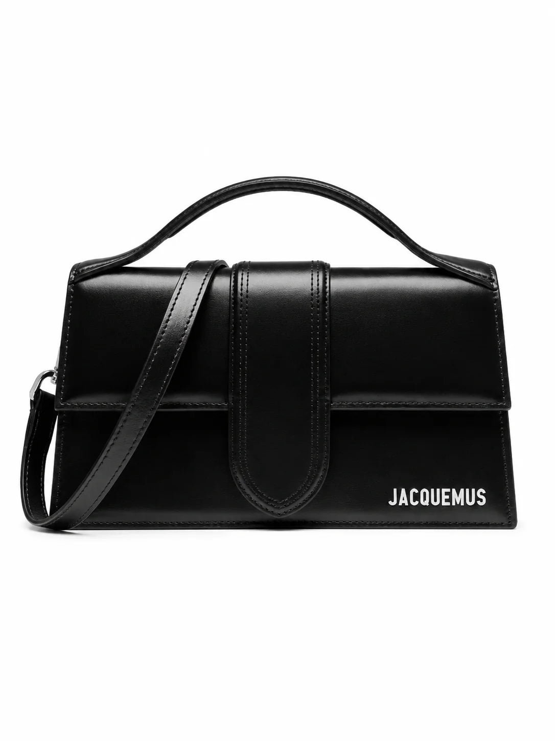 Jacquemus Le Grand Bambino Bag - Black / Silver