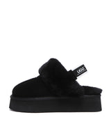 Australian Shepherd UGG Waffle Platform - Black