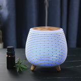 TODO 100Ml Humidifier Aromatherapy Diffuser 7 Colour Led Ultrasonic Mist - White