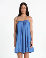 Lost In Lunar Ferrera Mini Dress - Cornflower