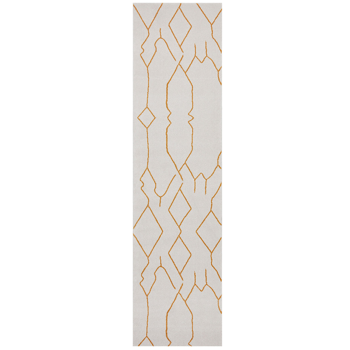 Paradise Ivy Gold Runner Rug