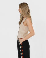 Lost In Lunar Women's Ronan Knit Vest - Oat
