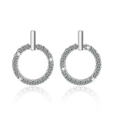Lucky White Zirconia Earrings