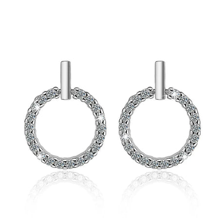 Lucky White Zirconia Earrings