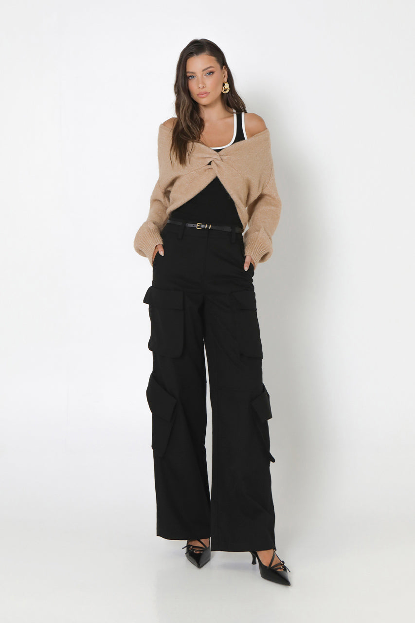 Madison The Label Kaya Knit Jumper - Oat