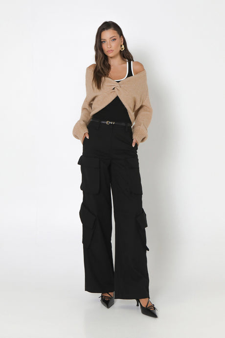 Madison The Label Kaya Knit Jumper - Oat